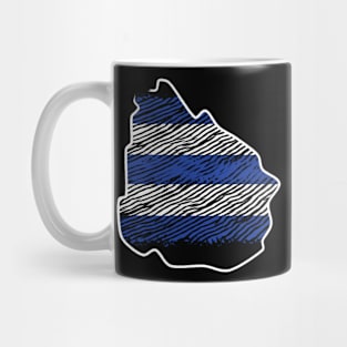 Uruguay South America Tshirt Mug